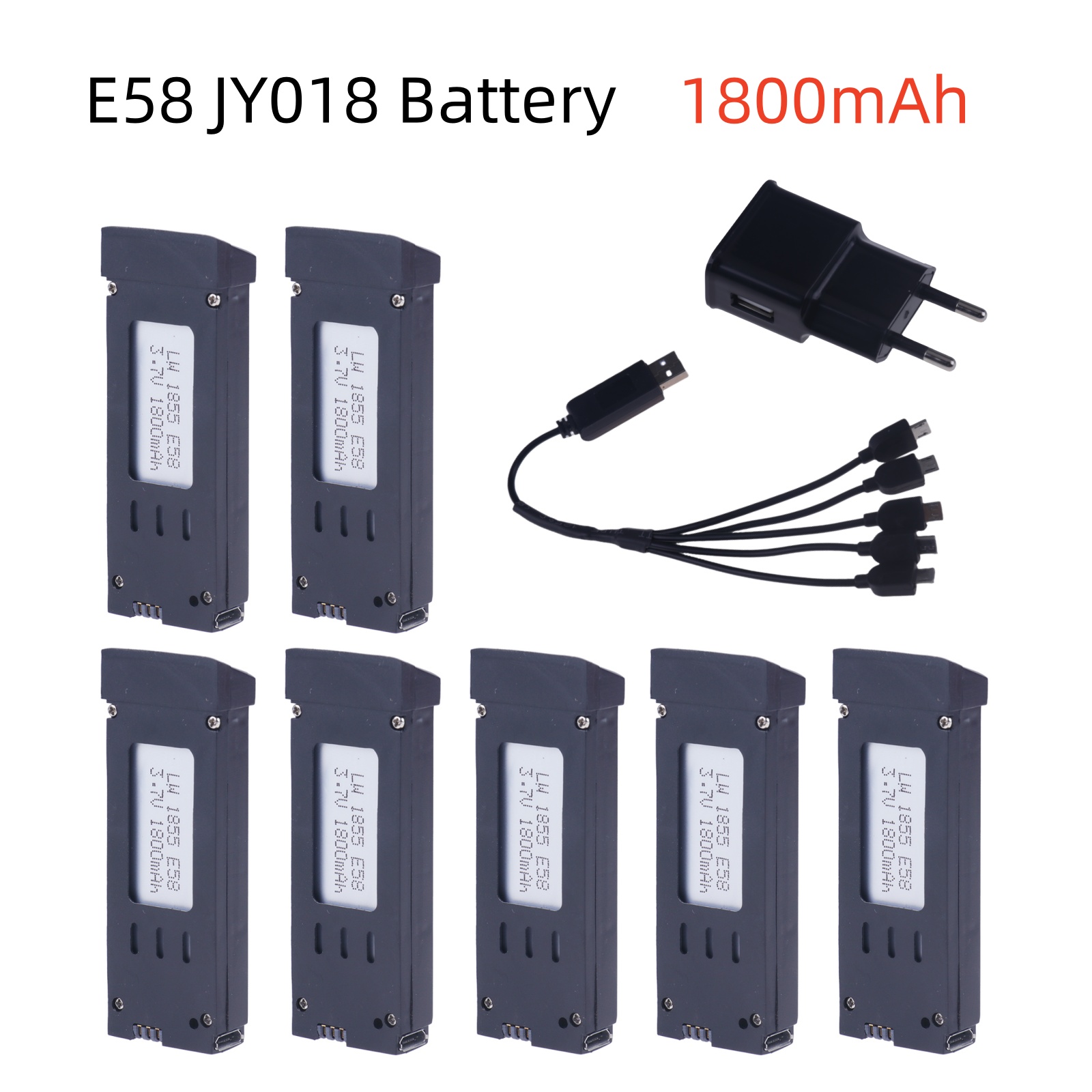 Eachine Drone E58 - 3,7 V 1800 mAh RC Drone