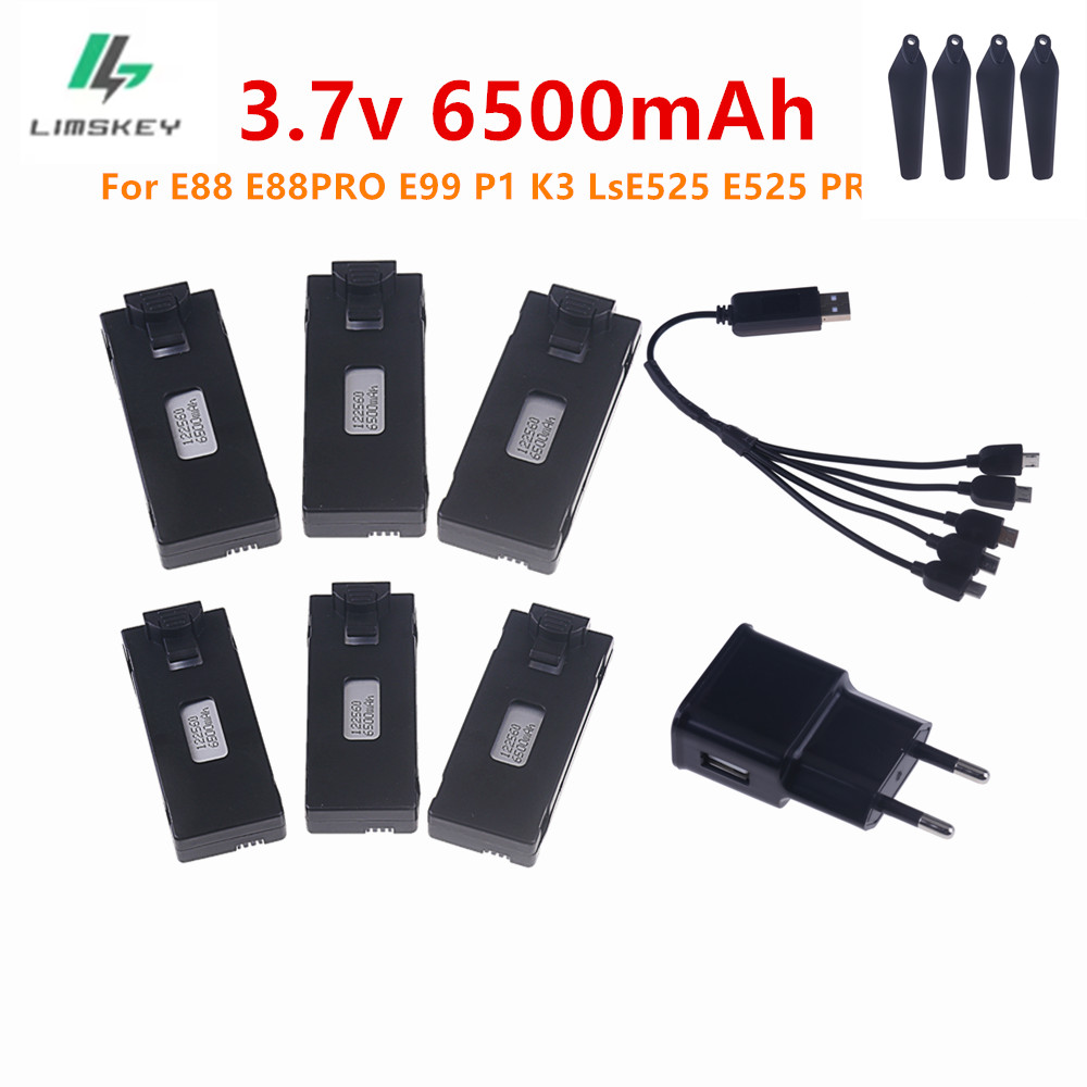 Eachine Drone E58 - 3,7 V 6500 Mah Lipo Batterie