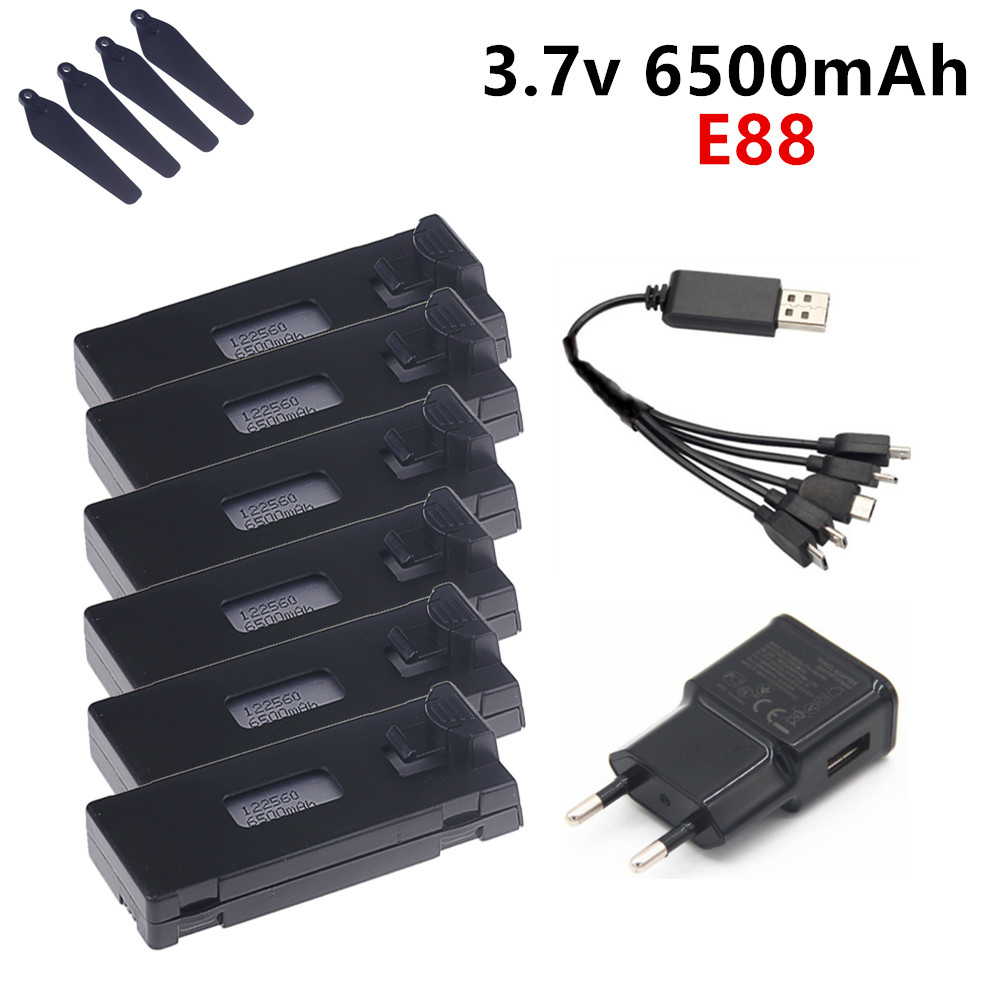 Eachine Drone E58 - 3,7 V 6500 mAh Lipo Batterie