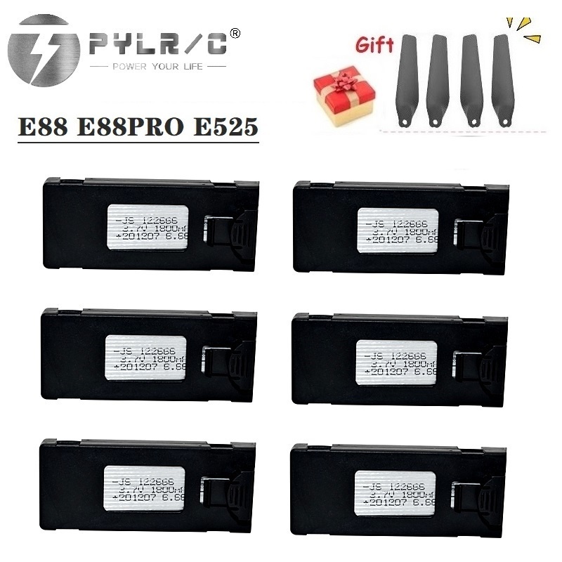 Eachine Drone E58 - 1/2/3/5/10Pcs 3,7 V 1800Mah RC Drone