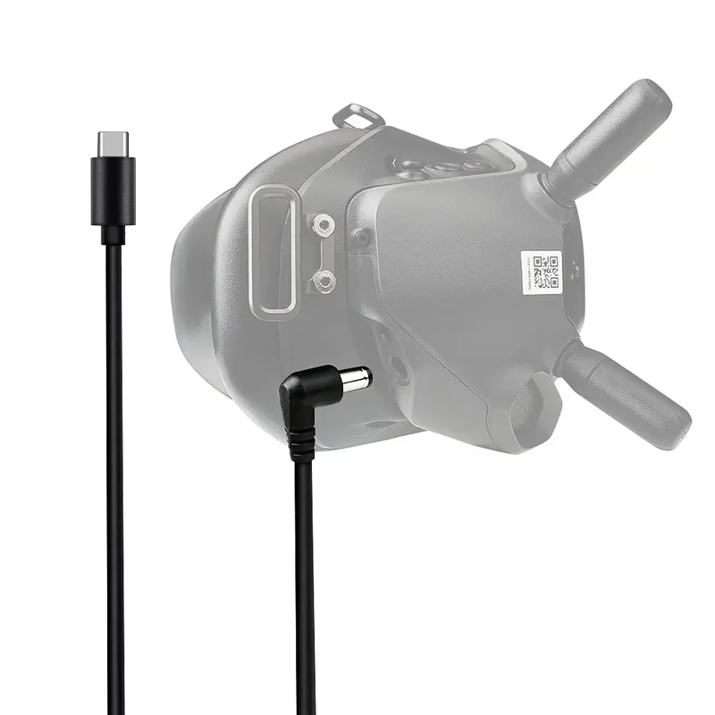 Fpv Drone Goggles - Typ-C-Anschlusskabel Kompatible Powerbank mit PD-Protokoll-Ladefunktion für