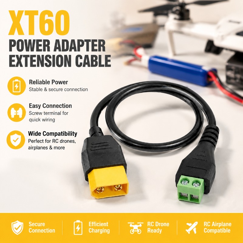 XT60 Stecker- und Buchsenadapt – Fpv Drone Charger Bewertung und Preis