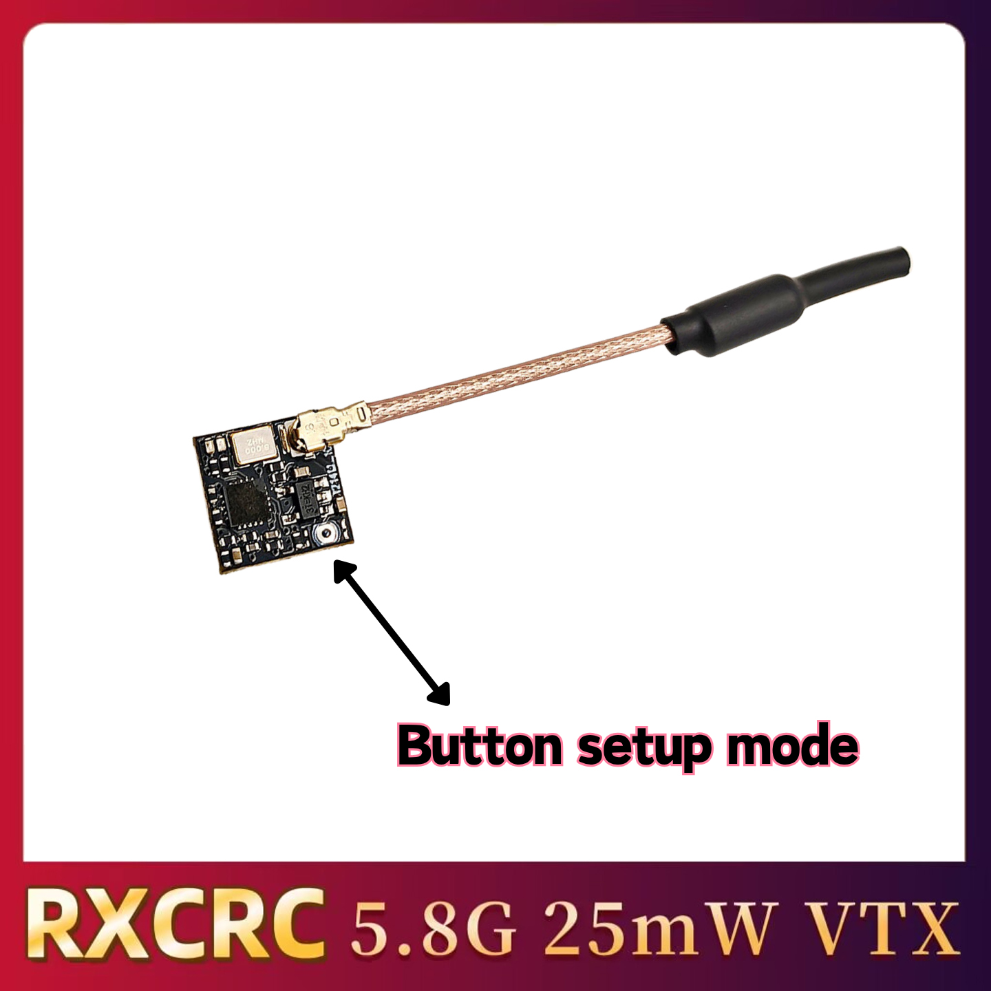 RXCRC 5.8GHz 48CH FPV 25mW Ana – Fpv Drone Frame Bewertung und Preis